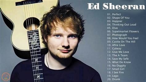 FULL ALBUM Ed Sheeran #20 most popular songs - YouTube