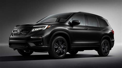 2020 Honda Pilot Black Edition Is New Range-Topping Trim - Car in My Life