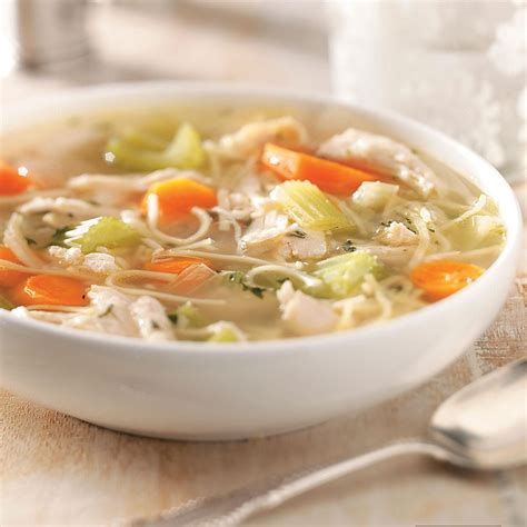 Chicken and Vegetable Noodle Soup Recipe | Taste of Home