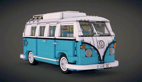 LEGO VW T1 Camper Van by meszimate on DeviantArt