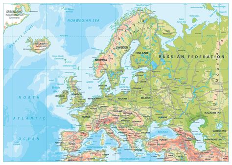 Pdf Road Map Of Europe - United States Map