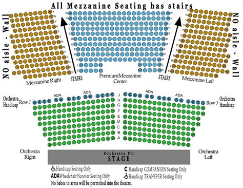 cerritos center for the performing arts seating chart