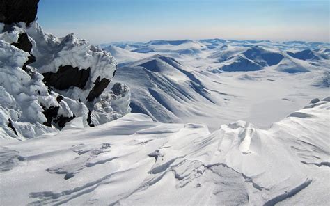 Snow desert mountains in winter [1920 x 1200] | Hd backgrounds, Desert ...