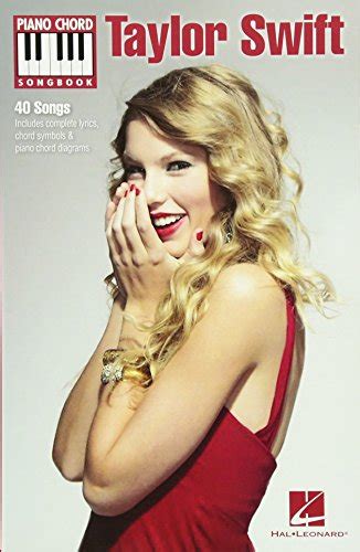 Taylor Swift (Piano Chord Songbook) - Swift, Taylor: 9781617803369 ...