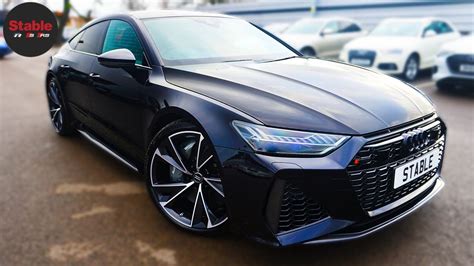 2020 Audi RS7 Sportback Carbon Black Edition | Stable Lease - YouTube