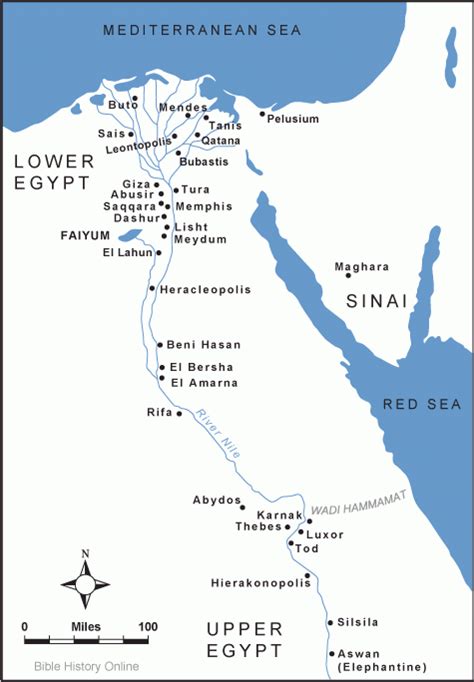 Map Of Ancient Egypt And Mesopotamia