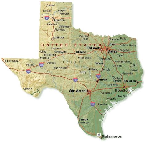 Map of San Antonio in Texas Area | Texas City Map, County, Cities and ...