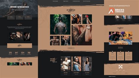 Bricks Tattoo Layout - Bricks Layouts, Child Themes and more...