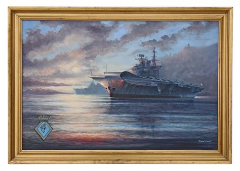 Aircraft Carrier Painting at PaintingValley.com | Explore collection of ...