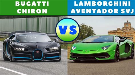 Descubrir 86+ imagen lamborghini aventador vs bugatti chiron - Abzlocal.mx