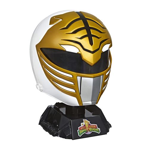 Buy Power Rangers Lightning Collection Premium White Ranger Helmet Prop ...