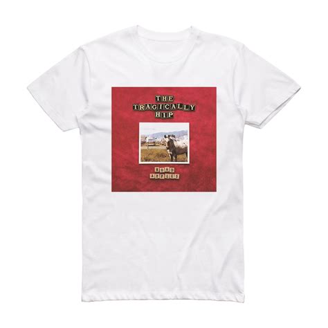 The Tragically Hip Road Apples Album Cover T-Shirt White – ALBUM COVER ...