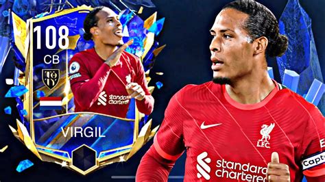 AMAZING CB 108 RATED VIRGIL VAN DIJK GAMEPLAY REVIEW FIFA MOBILE 23 ...