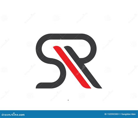 Business Corporate SR,SP Letter Logo Design Stock Vector - Illustration ...