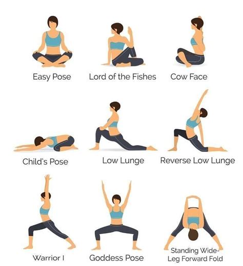 Basic Yoga Poses And Their Benefits - yoga for strength and health from ...