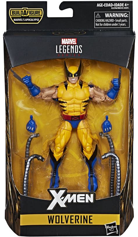 Marvel X-Men Marvel Legends Apocalypse Series Wolverine 6 Action Figure ...