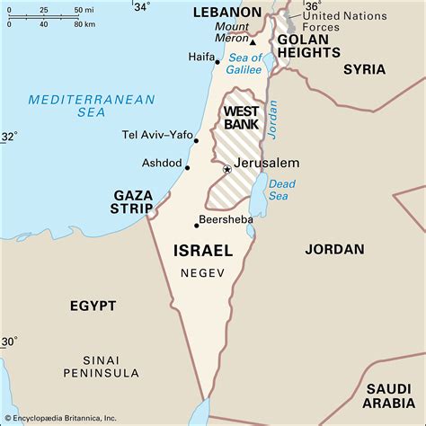 West Bank Map Settlements