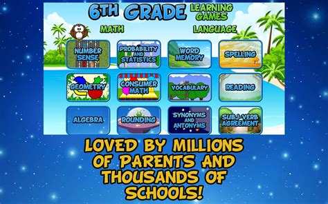 Sixth Grade Learning Games - Android Apps on Google Play