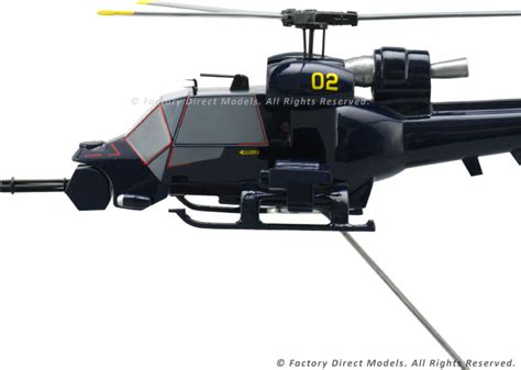 Blue Thunder Helicopter Model | Factory Direct Models