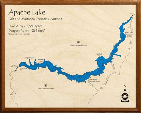 Apache Lake Az Map | Tour Map