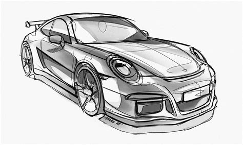 Famous Inspiration Car Design Sketches, Amazing Concept