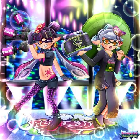 Splatoon 2 Squid Sisters Callie & Marie Digital Art - Etsy