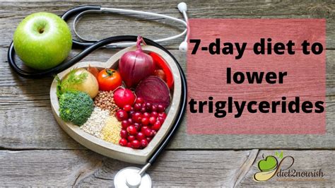 7-Day Diet & 25 Foods to Lower Triglycerides