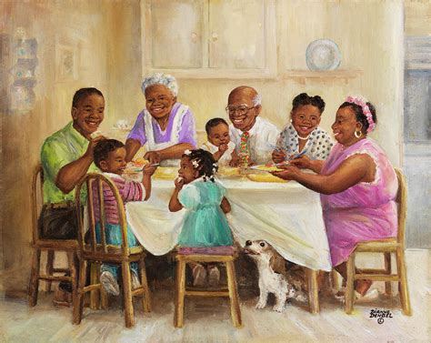 African Family Paintings