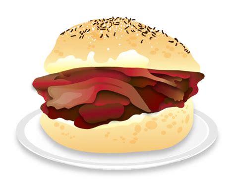 Roast Beef Sandwich Illustrations, Royalty-Free Vector Graphics & Clip ...