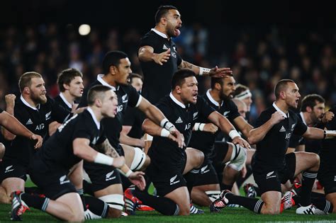 All Blacks Haka Face