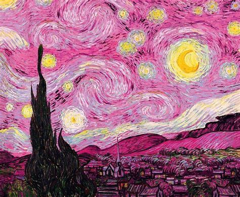 Starry Night Painting, Starry Night Van Gogh, Starry Nights, Starry ...