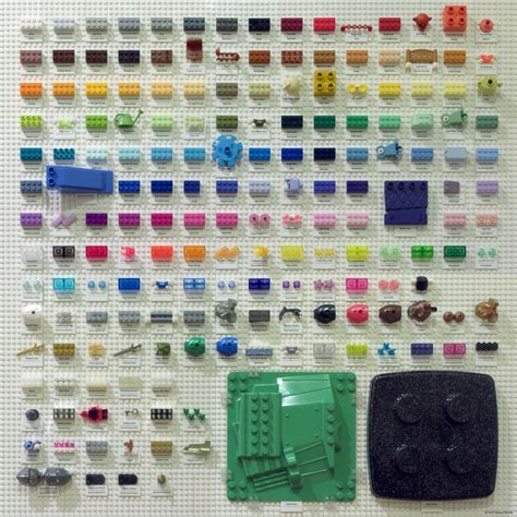 Chart Of All The LEGO Colours Ever Produced | Kotaku Australia