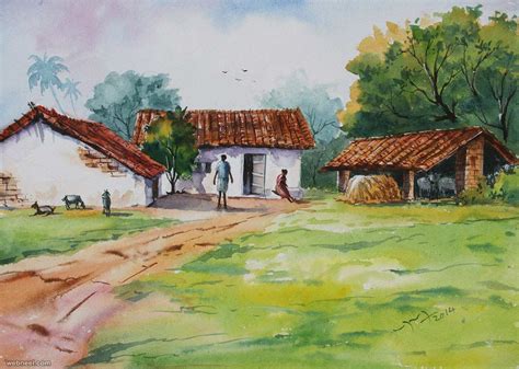 The best free Village watercolor images. Download from 162 free ...