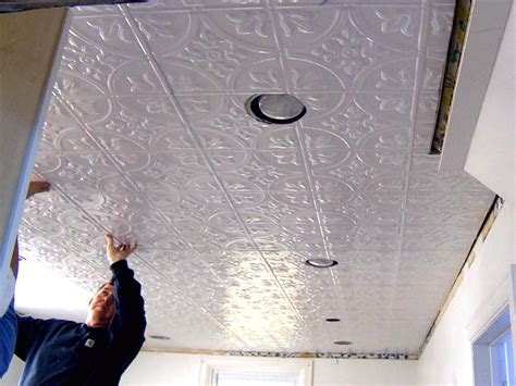 Metal Ceilings Tiles / A Diy Ceiling Tiles Project How Much Do Tin ...