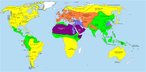 Map of the World in 1000 BC [4500x2234] : r/MapPorn