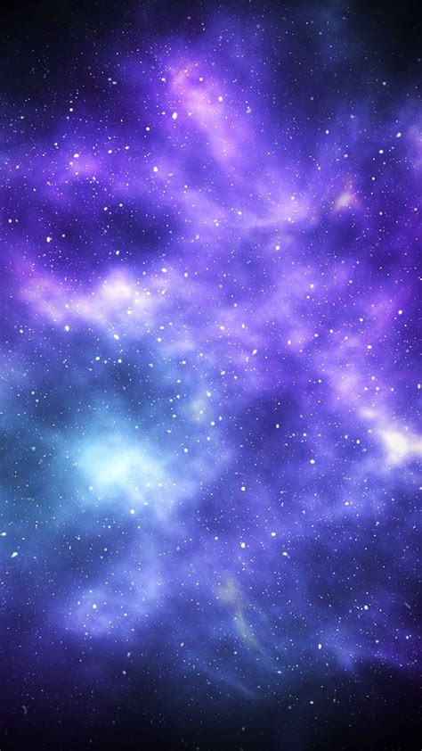 purple and blue space filled with stars