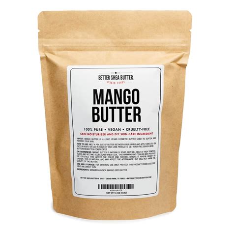 Mango Butter - 100% Pure Mango Butter | Better Shea Butter