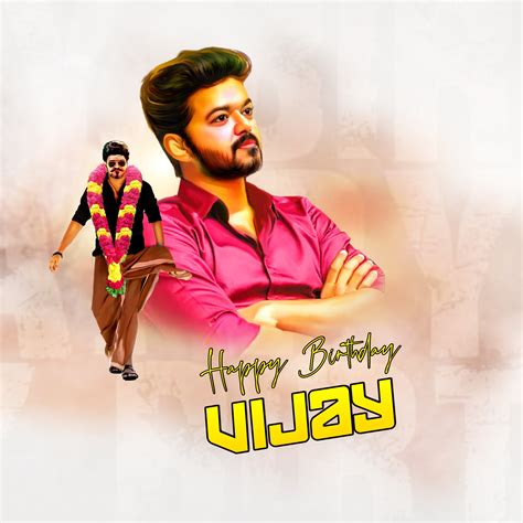 Vijay Thalapathy Birthday Banner Editing Photos || Vijay Thalapathy ...