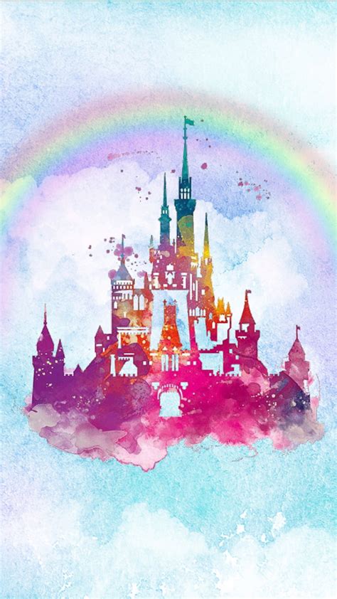 Rainbow Castle, cinderella, cinderella castle, disney, disney castle ...