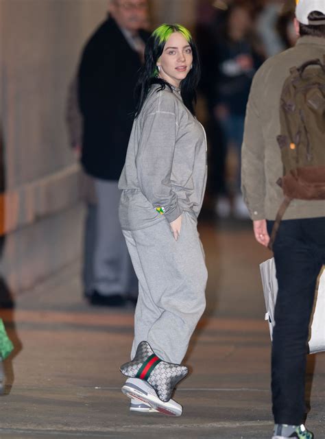 Billie Eilish Is Wearing a Gucci Pillow on Her Ankle — Is This the ...