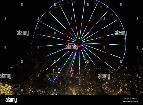 Ferris wheel in the Island of Pigeon Forge, TN, USA Stock Photo - Alamy