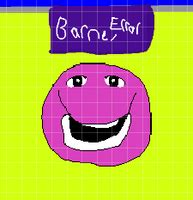 barney the first version - Barney Horror In 1997 Error by MrScottyPieey