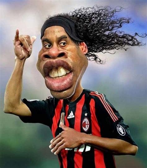 Ronaldinho Funny Caricatures, Celebrity Caricatures, Caricature Artist ...