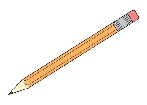 How to Draw a Pencil Step by Step - EasyLineDrawing