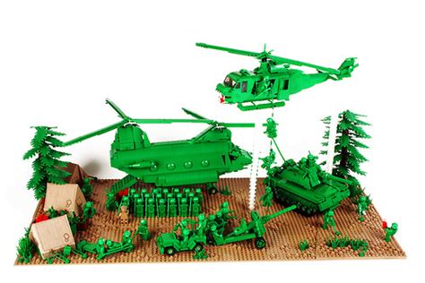 Army Men Lego minifig MOC | Custom LEGO Minifigures