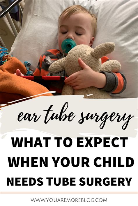 What to Expect When Your Child Has Ear Tube Surgery