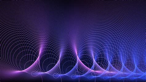 Acoustic Waves Abstract Purple Artistic, HD Abstract, 4k Wallpapers ...