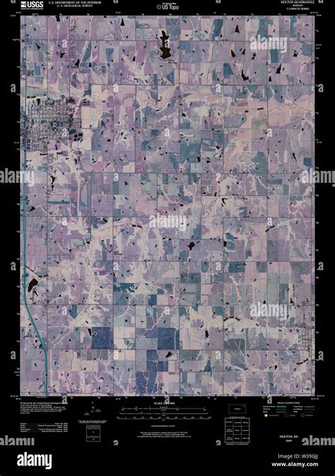 Holton kansas map hi-res stock photography and images - Alamy