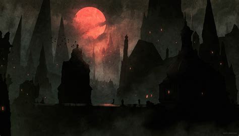 Wallpaper : artwork, fantasy art, Anato Finnstark, Bloodborne, Blood ...