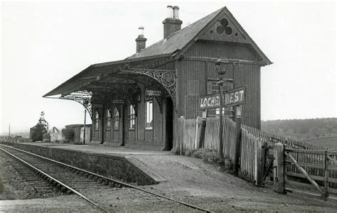 Lochee West Station on the Dundee and Newtyle Railway. | Old train ...